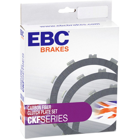 Disques d'embrayage garnis EBC - CKF Carbon Fiber - KAWASAKI - SUZUKI