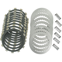 Kit disques d'embrayage garnis + disques lisses + ressorts EBC - DRCF Carbon Fiber - YAMAHA