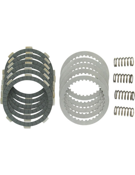 Kit disques d'embrayage garnis + disques lisses + ressorts EBC - DRCF Carbon Fiber - HONDA