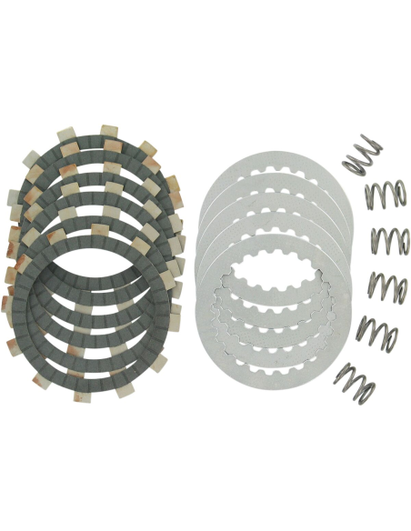 Kit disques d'embrayage garnis + disques lisses + ressorts EBC - DRCF Carbon Fiber - HUSQVARNA - KTM