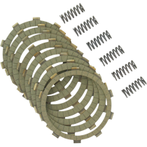 Kit disques d'embrayage garnis + ressorts EBC - SRC Aramid Fiber - HONDA