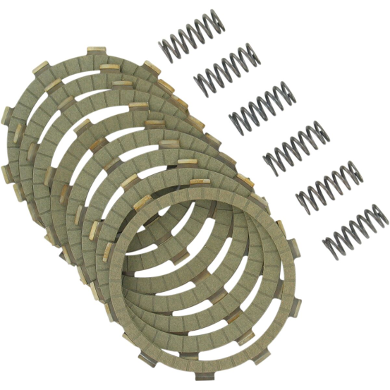 Kit disques d'embrayage garnis + ressorts EBC - SRC Aramid Fiber - HONDA
