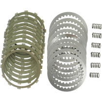 Kit disques d'embrayage garnis + disques lisses + ressorts EBC - SRK Aramid Fiber - KTM