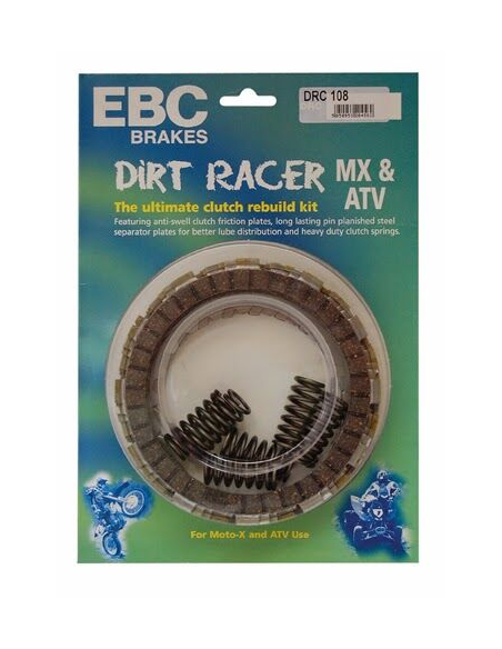 Kit disques d'embrayage garnis + disques lisses + ressorts EBC - KTM