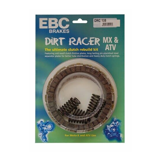 Kit disques d'embrayage garnis + disques lisses + ressorts EBC - YAMAHA