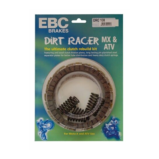 Kit disques d'embrayage garnis + disques lisses + ressorts EBC - SUZUKI