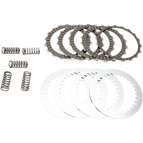 Kit disques d'embrayage garnis + disques lisses + ressorts EBC - HONDA