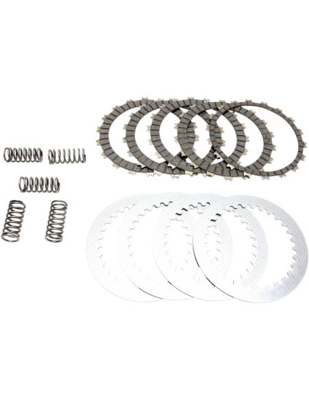 Kit disques d'embrayage garnis + disques lisses + ressorts EBC - HONDA