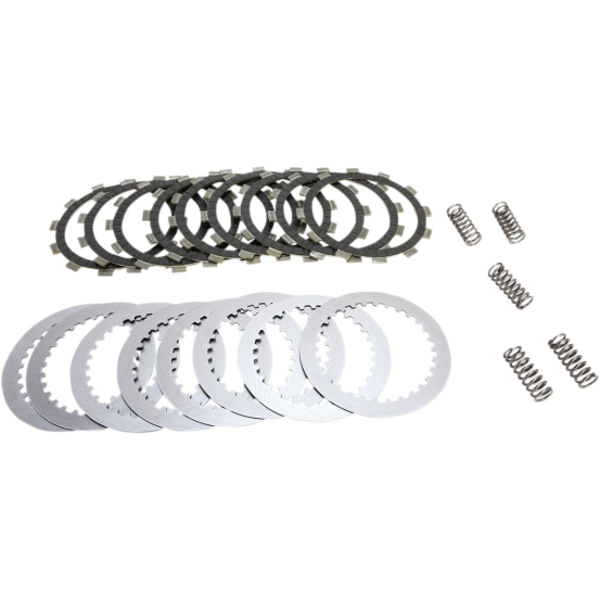Kit disques d'embrayage garnis + disques lisses + ressorts EBC - DRCF Carbon Fiber - YAMAHA
