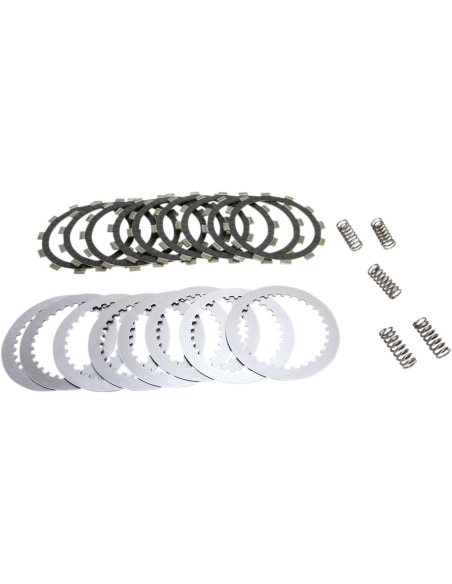 Kit disques d'embrayage garnis + disques lisses + ressorts EBC - DRCF Carbon Fiber - YAMAHA