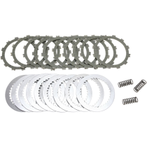 Kit disques d'embrayage garnis + disques lisses + ressorts EBC - SRK Aramid Fiber - YAMAHA