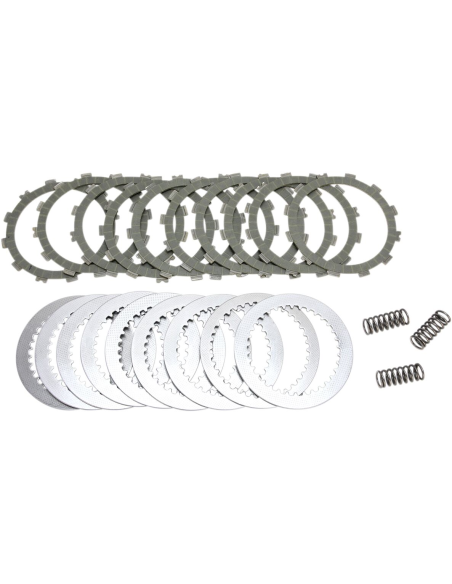 Kit disques d'embrayage garnis + disques lisses + ressorts EBC - SRK Aramid Fiber - YAMAHA