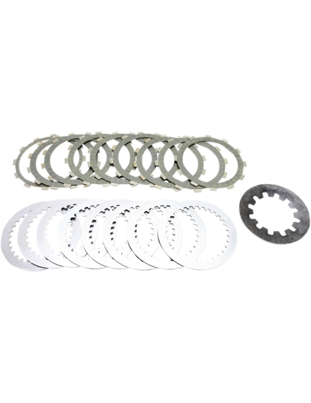 Kit disques d'embrayage garnis + disques lisses + ressorts EBC - SRK Aramid Fiber - YAMAHA