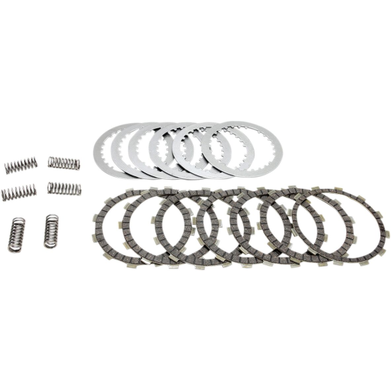Kit disques d'embrayage garnis + disques lisses + ressorts EBC - HONDA