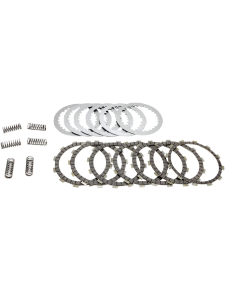 Kit disques d'embrayage garnis + disques lisses + ressorts EBC - HONDA