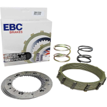 Kit disques d'embrayage garnis + disques lisses + ressorts EBC - SRK Aramid Fiber - HARLEY DAVIDSON