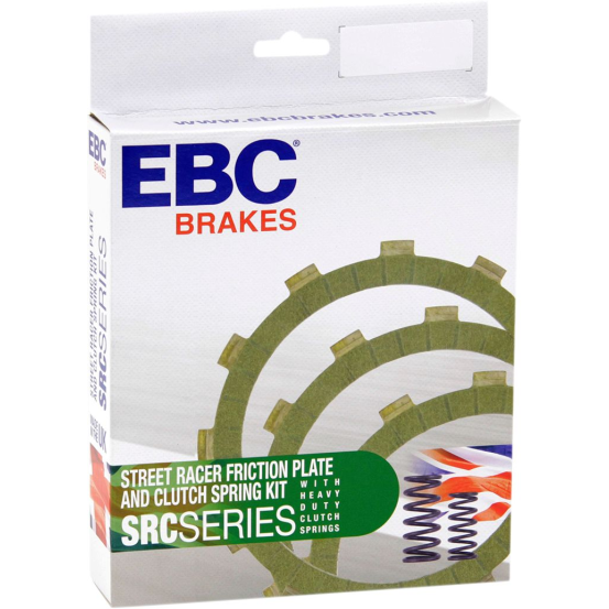 Kit disques d'embrayage garnis + ressorts EBC - SRC Aramid Fiber - HARLEY DAVIDSON