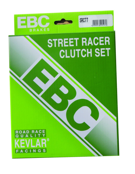 Kit disques d'embrayage garnis + ressorts EBC - SRC Aramid Fiber - INDIAN