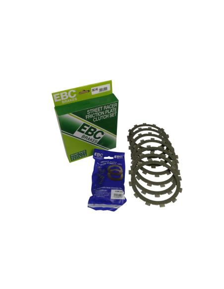 Kit disques d'embrayage garnis + ressorts EBC - SRC Aramid Fiber - BMW