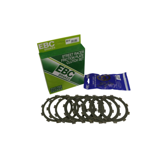 Kit disques d'embrayage garnis + ressorts EBC - SRC Aramid Fiber - TRIUMPH