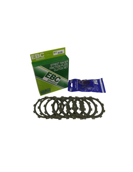 Kit disques d'embrayage garnis + ressorts EBC - SRC Aramid Fiber - TRIUMPH