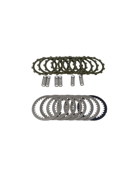 Kit disques d'embrayage garnis + disques lisses + ressorts EBC - SRK Aramid Fiber - BMW