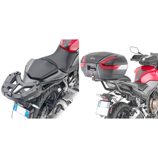 Support top case Givi Monokey - Monolock 1176FZ Honda CB F 500 2019-2023