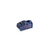 Etrier de frein M50 gauche 4x30 radial BREMBO moulé fonderie - Entraxe 100mm - Bleu logo rouge
