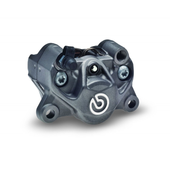 Etrier de frein arrière BREMBO brut - Entraxe 84mm - DUCATI - APRILIA - SUZUKI - HONDA - YAMAHA
