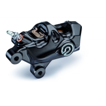 Étrier de frein .484 droit CNC axial BREMBO noir logo 4x32 - Entraxe 69,1mm