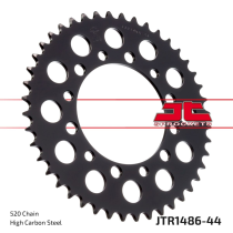 Couronne acier JT - 44 dents - Pas 520 - Réf JTR1486.44