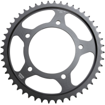Couronne acier zinc noir JT - 48 dents - Pas 530 - Réf JTR1871.48ZBK