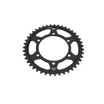 Couronne acier zinc noir JT - Pas 525 - Nombre de dents au choix