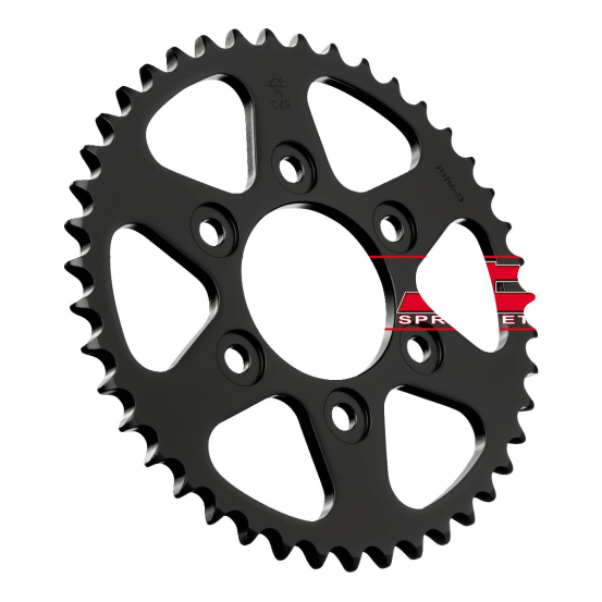 Couronne acier JT - 43 dents - Pas 530 - Réf JTR766.43
