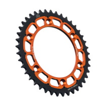 Couronne bi-métal orange JT - Pas 520 - Nombre de dents au choix