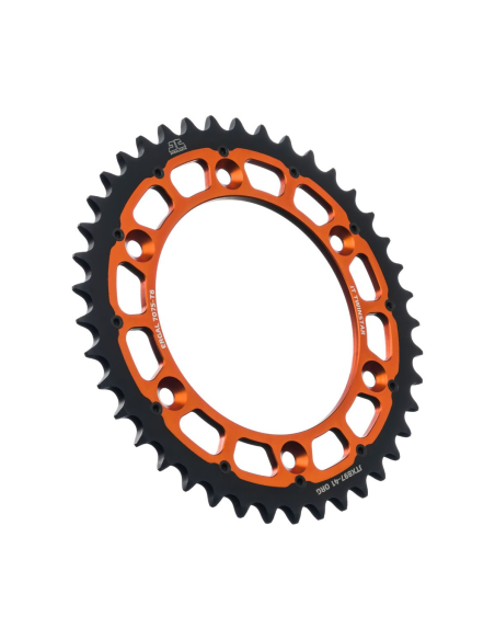 Couronne bi-métal orange JT - Pas 520 - Nombre de dents au choix