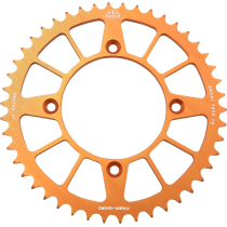 Couronne alu orange JT - Pas 520 - Nombre de dents au choix