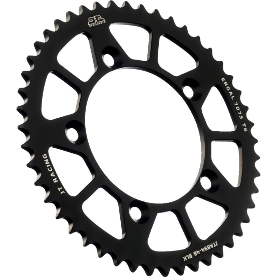 Couronne alu noire JT - Pas 420 - Nombre de dents au choix