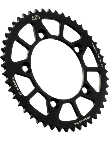 Couronne alu noire JT - Pas 420 - Nombre de dents au choix