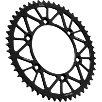 Couronne alu noire JT - 52 dents - Pas 520 - Réf JTA251.52BLK