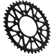 Couronne alu noire JT - Pas 520 - Nombre de dents au choix