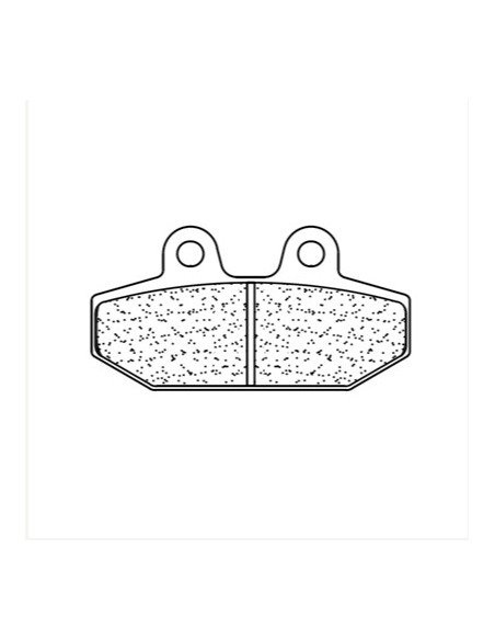 Plaquettes de frein arrière CL BRAKES - RX3 métal fritté route
