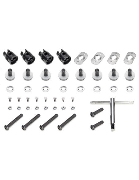 Kit de conversion démontage rapide Givi 12RKIT pour supports valises