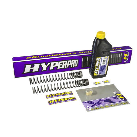 Kit de ressorts avants et arrière pour rabaissement moto HYPERPRO -30 mm - BMW F 700 GS 2013-2017