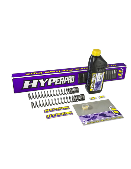 Kit de ressorts avants et arrière pour rabaissement moto HYPERPRO -30 mm - BMW F 700 GS 2013-2017