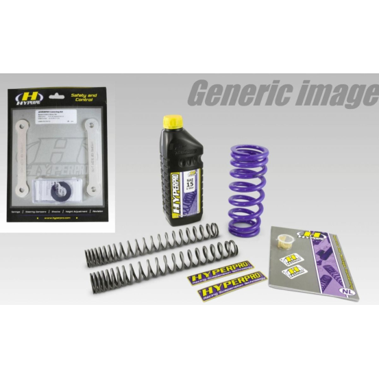 Kit ressorts avants et arrière pour rabaissement moto -35mm HYPERPRO - Yamaha TENERE 700 2019-2021