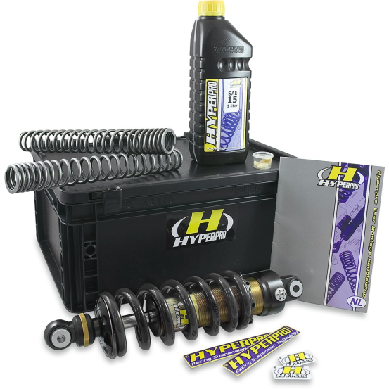 Kit ressorts de fourche + huile et amortisseur arrière HYPERPRO TOURING STREETBOX - Suzuki 1200 GSF Bandit 2001-2005