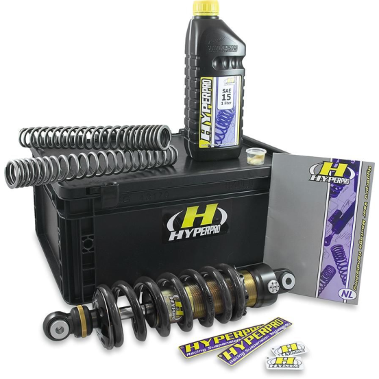 Kit ressorts de fourche + huile et amortisseur arrière HYPERPRO TOURING STREETBOX - Yamaha 700 Tracer 2016-2019