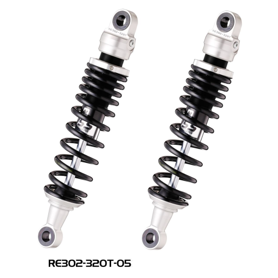 Paire amortisseurs arrières RE302-T Ecoline YSS - Honda-Kawasaki-Suzuki