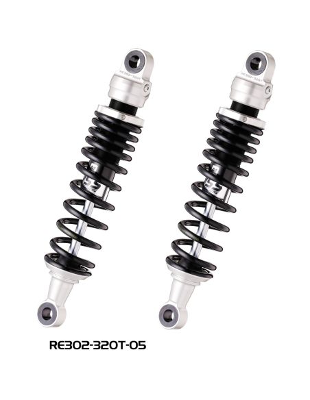 Paire amortisseurs arrières RE302-T Ecoline YSS - Honda-Kawasaki-Suzuki